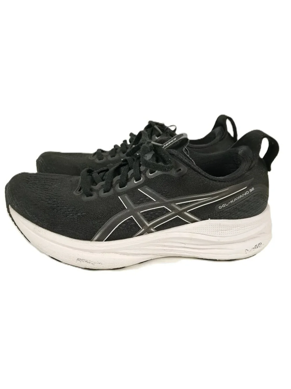 Asics Gel Kayano 32 Shoes Women 8.5 Black Athletic Running Sneakers 1012B838
